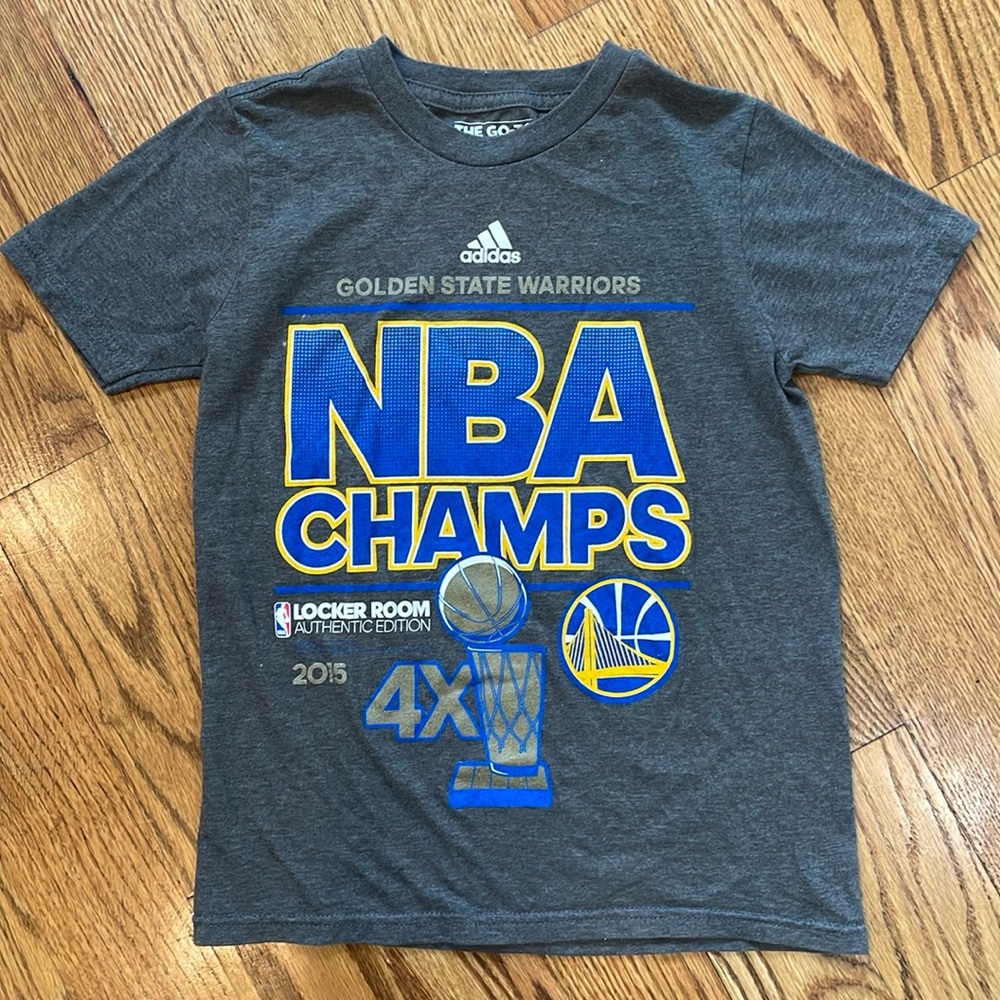 Golden State Warriors Adidas Go-To Tee. Size Small/8. Excellent Condition.